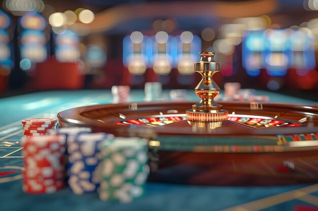 Live blackjack dealer at Medusa II table